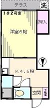 ヒカリハウスの間取り画像