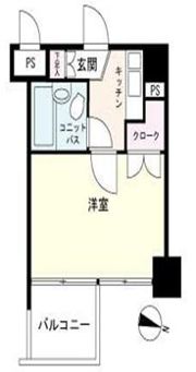 ベルメゾン二子の間取り画像