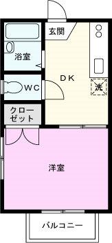 ラセーヌ川越の間取り画像