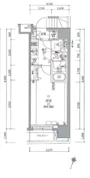 アルテシモルーナの間取り画像