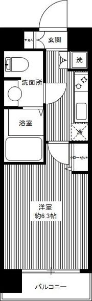 RISE STAGE MUSASHI-KOGANEIの間取り画像