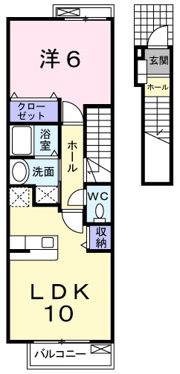 アクティブIの間取り画像
