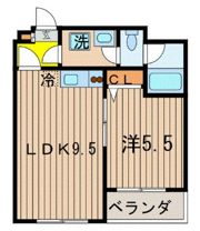 プラザ南大井の間取り画像