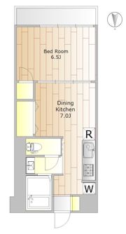 コーポ高輪の間取り画像