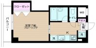 クレスト東池袋の間取り画像