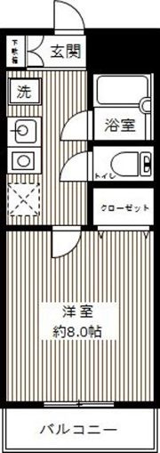 ベルデ北千束の間取り画像