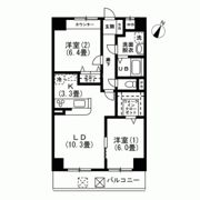 シェルフブラン上馬小泉公園の間取り画像