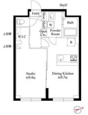 フラシア亀戸IIの間取り画像