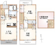 ジェミニ成城の間取り画像