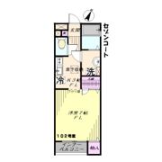 セゾンコートの間取り画像
