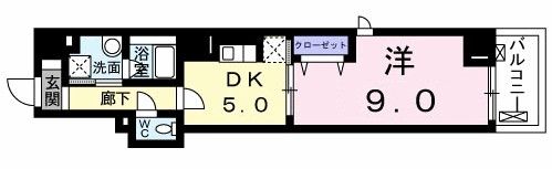 ミッド ヴィラ レジデンスの間取り画像