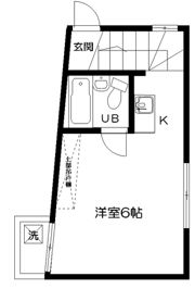 フラット大久保Dの間取り画像