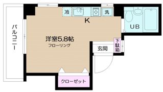 ミレニアム新井の間取り画像