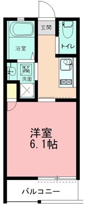 ボレロ橋本の間取り画像