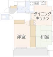 グローリアパレス弐番館の間取り画像