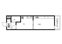 ユーコート田無の間取り画像