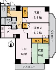 大津ビルの間取り画像