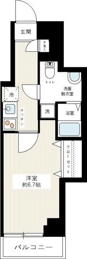 GENOVIA練馬高野台skyrunの間取り画像