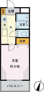 エレンシアの間取り画像