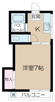 クレール大三の間取り画像