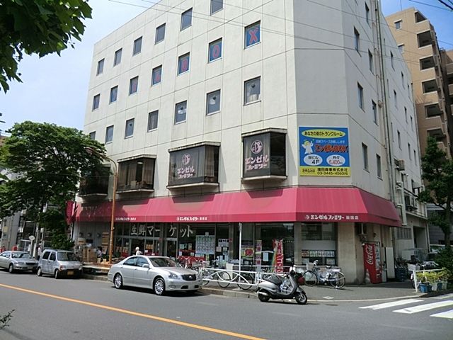 近くのエンゼルファミリー両国店まで500m（徒歩7分）