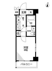 LE-LION Toyosu WISE Residenceの間取り画像