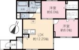 WTAコーポの間取り画像