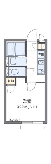 ヴィアロ伊興レジデンスBの間取り画像