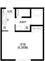 ブルーシエルの間取り画像