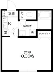ブルーシエルの間取り画像