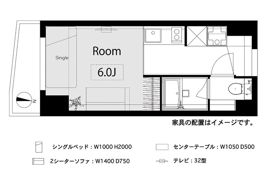 クレッセント白金の間取り画像