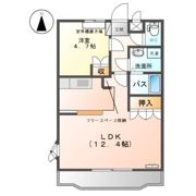ルミナスハイムの間取り画像