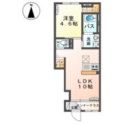 仮）本庄市T様アパート新築工事の間取り画像