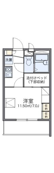 レオパレスWINの間取り画像