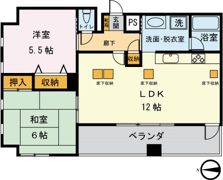 プリーマ仲町台の間取り画像