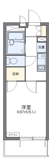 レオパレス常盤の間取り画像