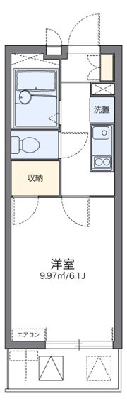 レオパレス樽崎の間取り画像