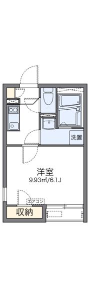 レオネクストハイツ ヤシマの間取り画像