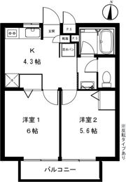 エスタシオンの間取り画像