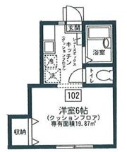 ジャスミンコートの間取り画像