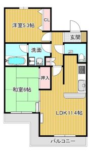 ランビニオンの間取り画像