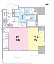 藤和シティホームズ台東御徒町ウェルブライトの間取り画像