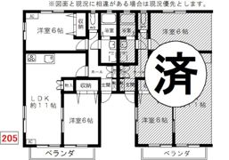 サンステージ糀屋6番館の間取り画像