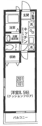 パナハイムの間取り画像