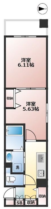 WISTERIA KOMAZAWAの間取り画像