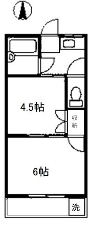 本郷マンションの間取り画像