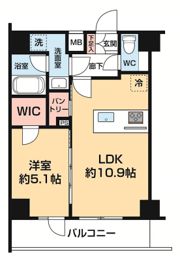 セジョリ墨田EASTIIの間取り画像