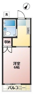 バロン野沢の間取り画像
