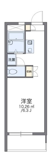 レオパレス北田園の間取り画像