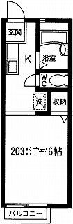 ファミールの間取り画像